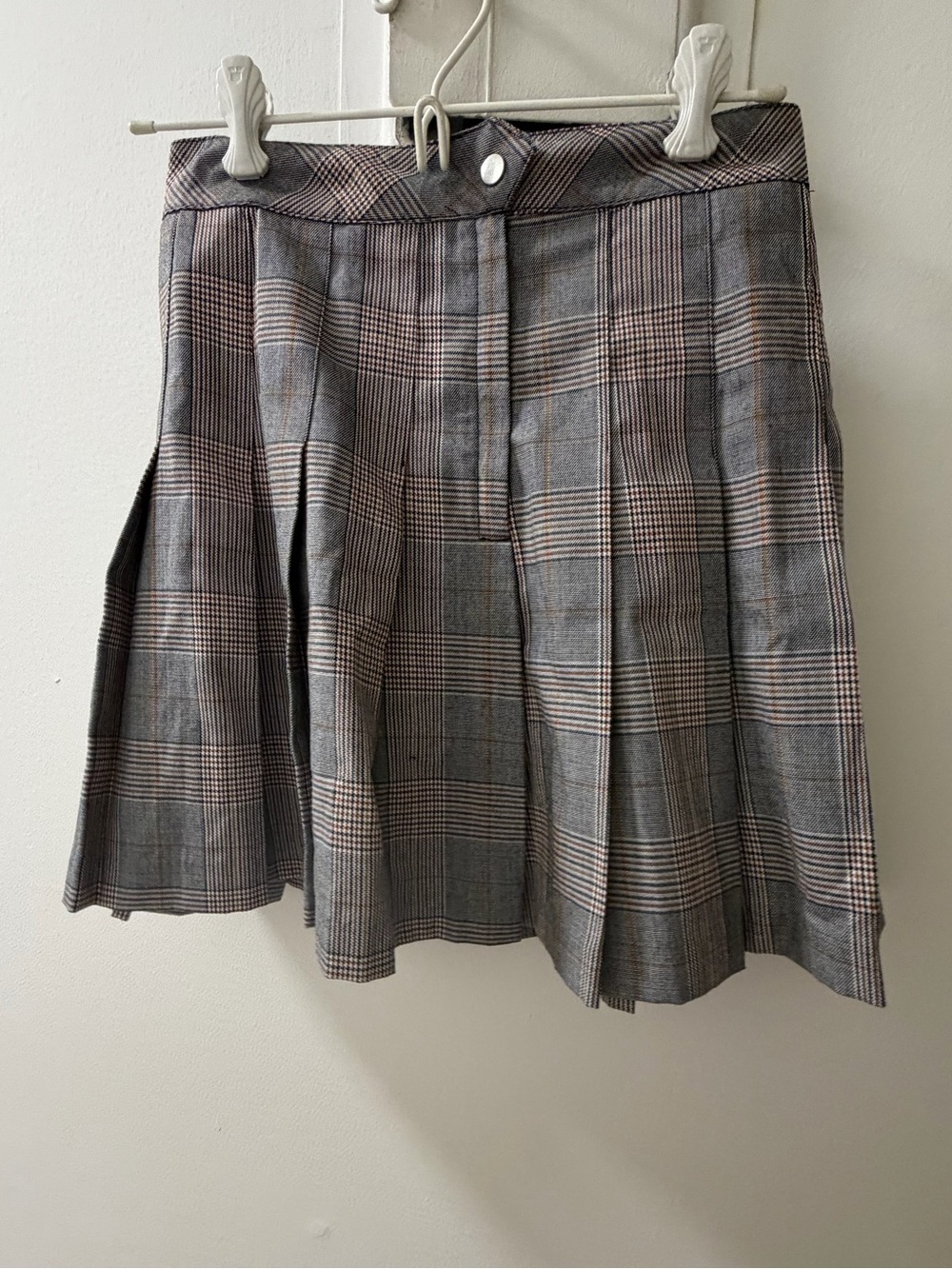H&M Pleated Plaid Mini Skirt | Size US 2 | Preppy Academia - Picture 2 of 4